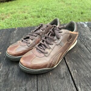 Cushe Men's Vinyl 45 Dark Brown Leather Size 12